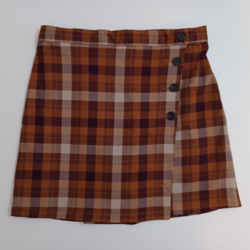 SO Goods for Life Plaid Mini Skirt Size 9 Juniors
